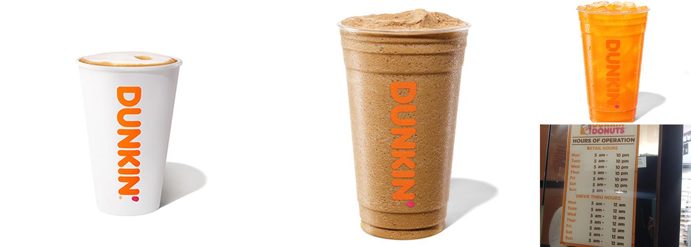 Dunkin' Menu