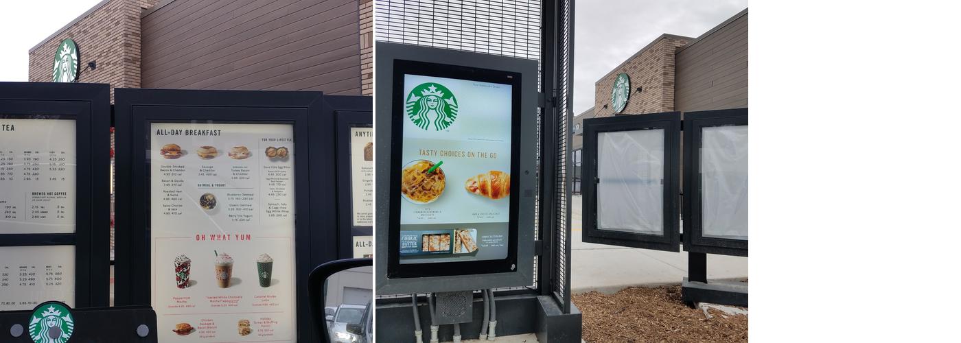 Starbucks Menu