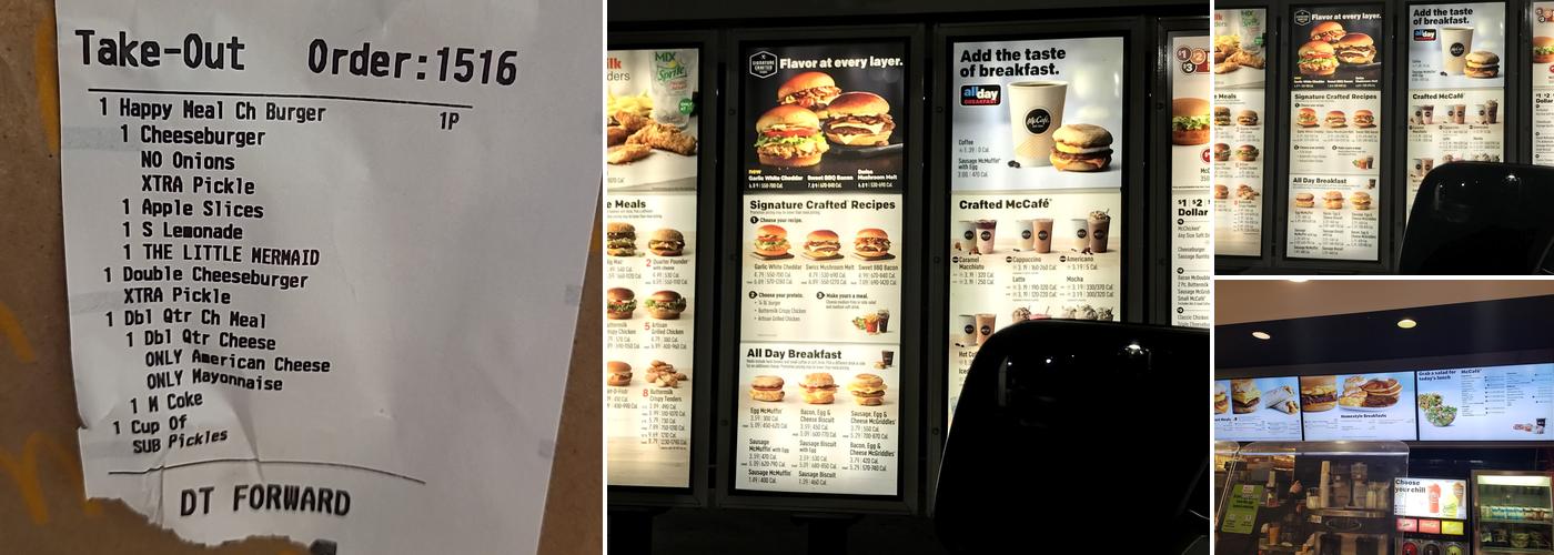 McDonald's Menu