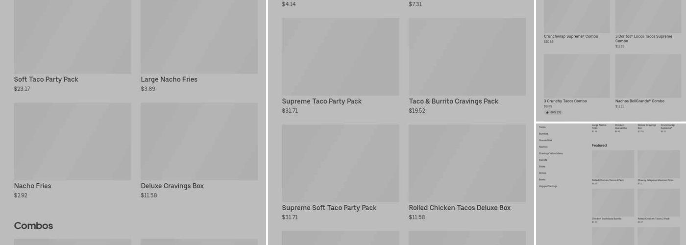 Taco Bell Menu