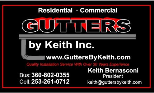 Gutters By Keith Inc 42526 214th Ave SE, Enumclaw Washington 98022