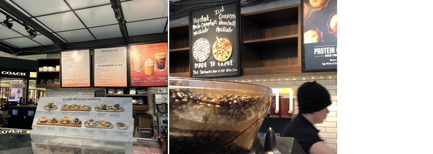 Starbucks Menu