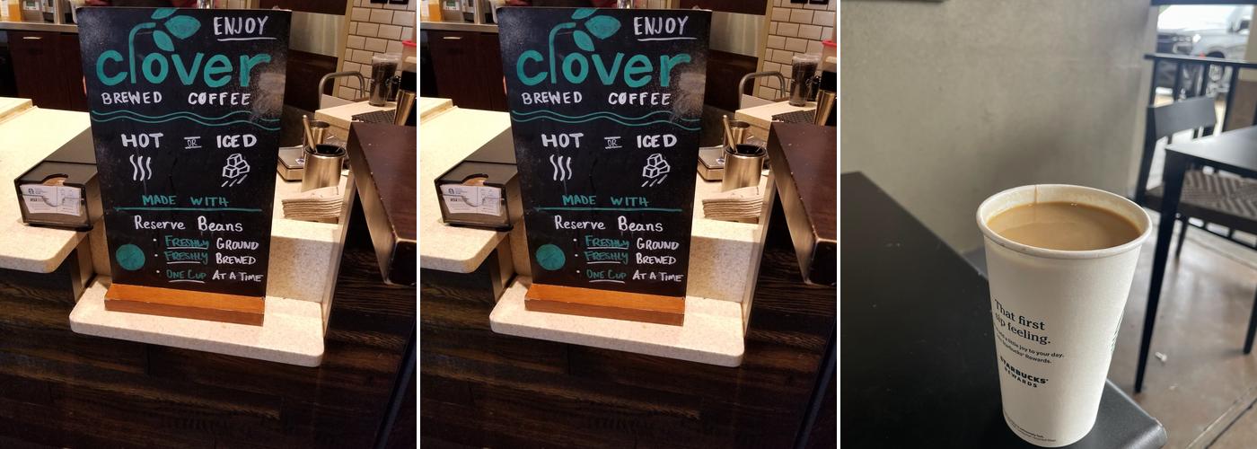 Starbucks Menu