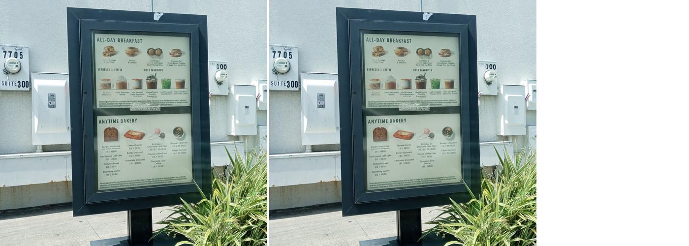 Starbucks Menu