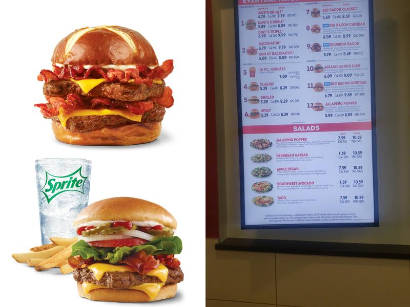 Wendy's Menu
