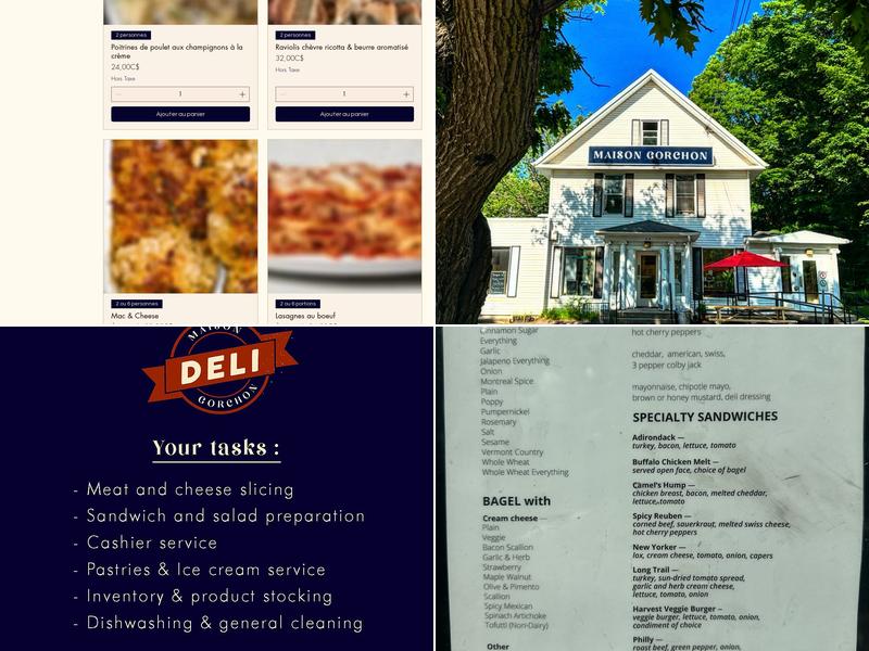 Maison Gorchon Menu