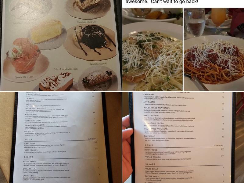 Mio Italiano Menu