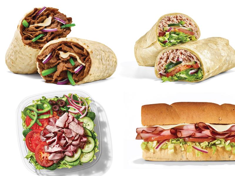 Subway Menu
