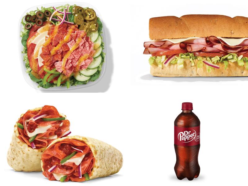 Subway Menu
