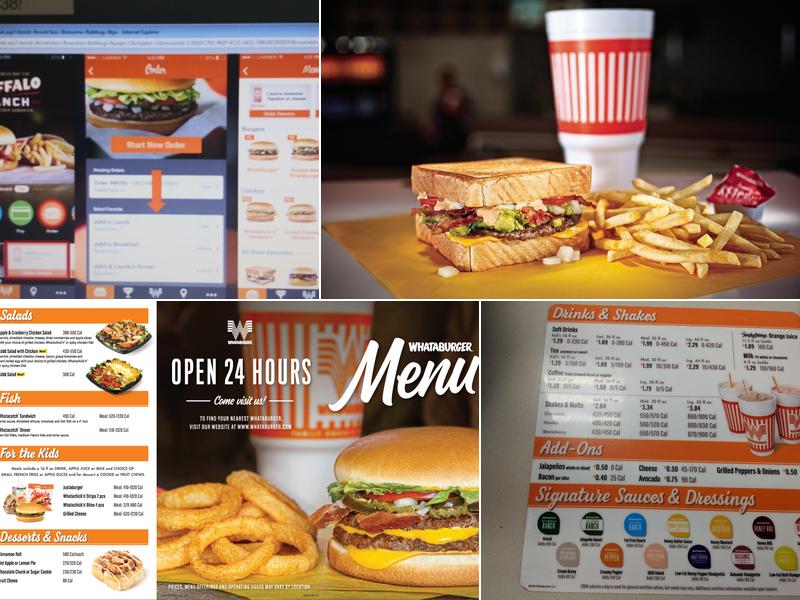 Whataburger Menu