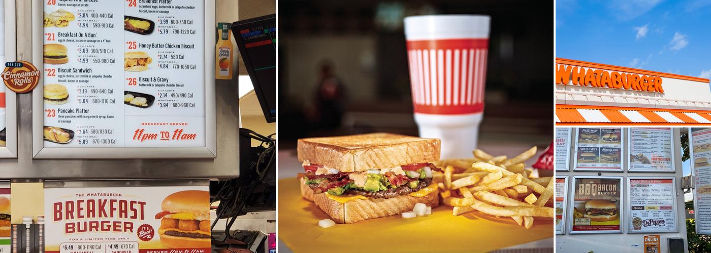Whataburger Menu