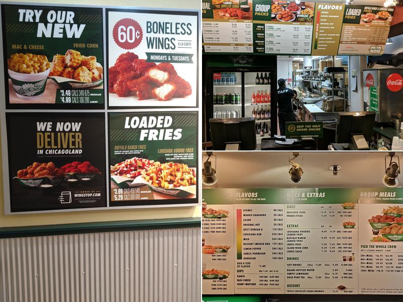 Wingstop Menu