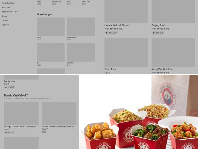 Panda Express Menu