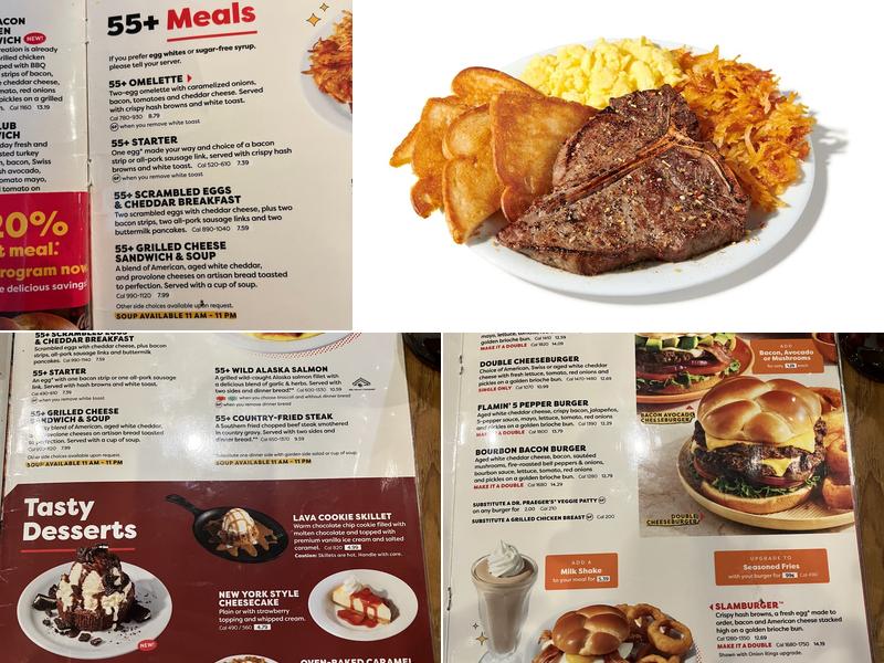 Denny's Menu