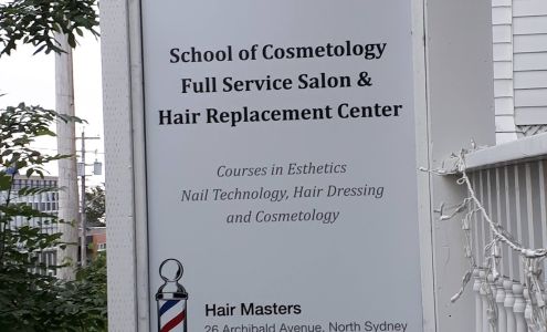 Hair Masters Salon & School 26 Archibald Av, North Sydney Nova Scotia B2A 2W3