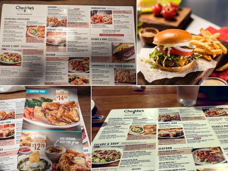 Cheddar's Scratch Kitchen Menu