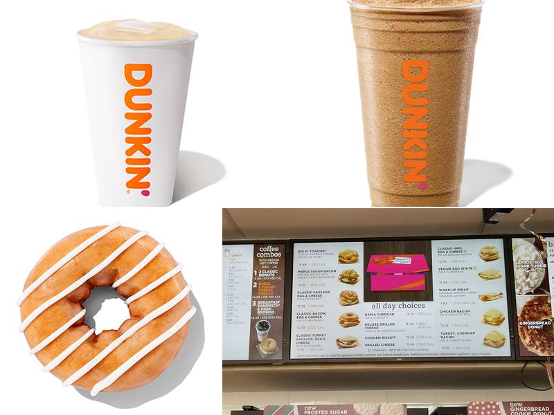 Dunkin' Menu