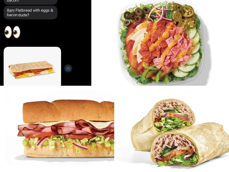 Subway Menu