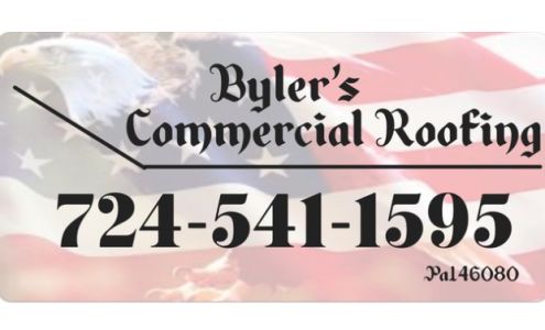 Byler's Commercial Roofing 1645 Hemlock Lake Rd, Rossiter Pennsylvania 15772