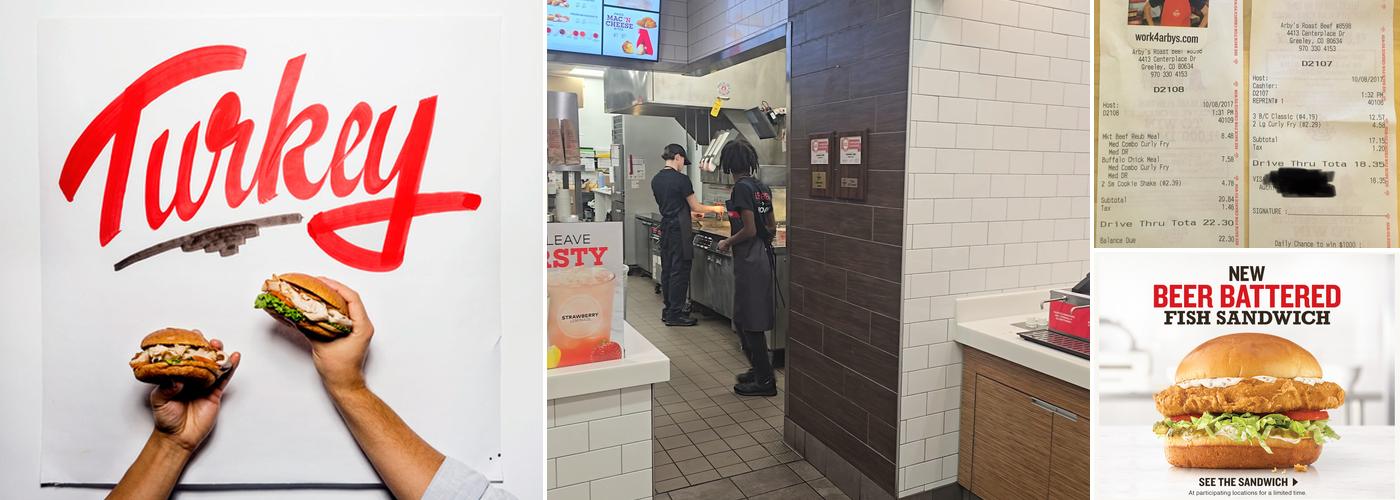 Arby's Menu