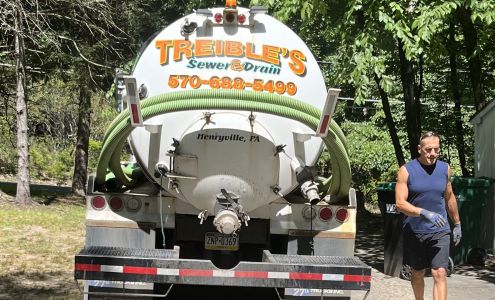 Treible's Sewer & Drain Services 190 Station Hill Rd, Henryville Pennsylvania 18332