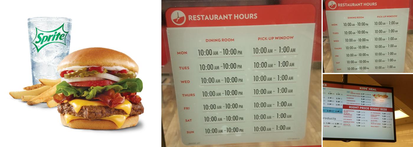 Wendy's Menu