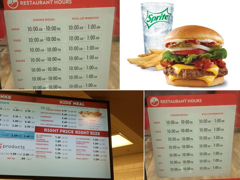 Wendy's Menu