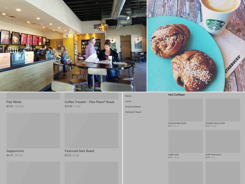 Starbucks Menu