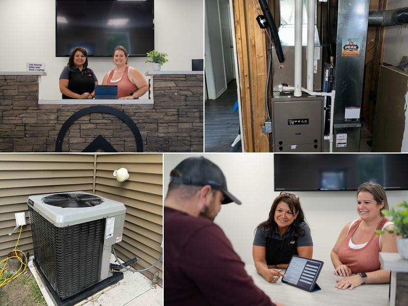 Peak Heating and Cooling