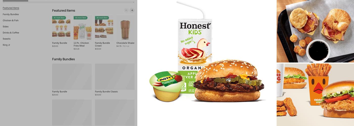 Burger King Menu