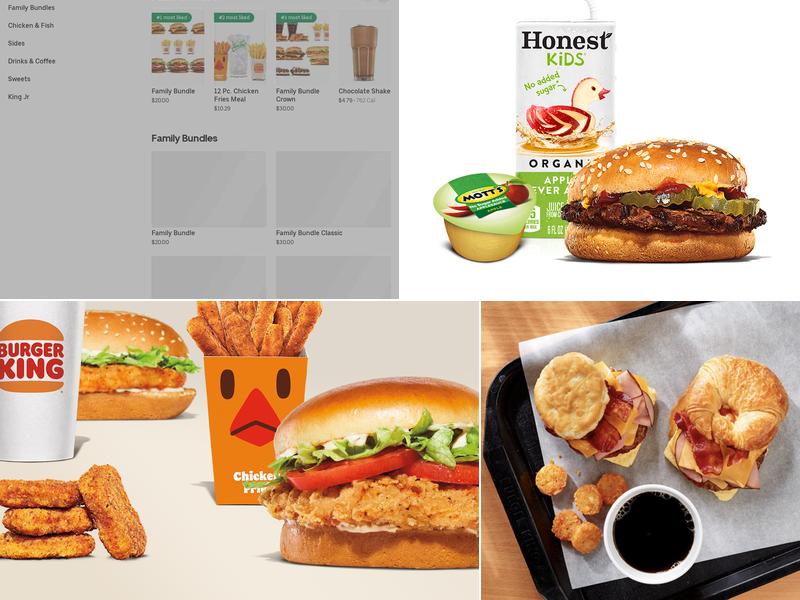 Burger King Menu