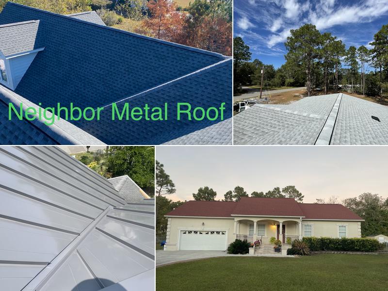 Neighbor Metal Roof