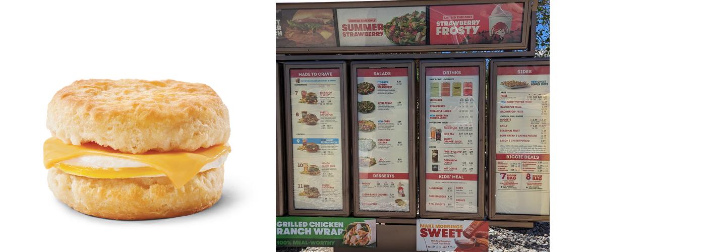 Wendy's Menu