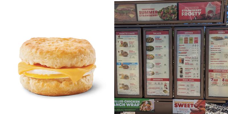 Wendy's Menu