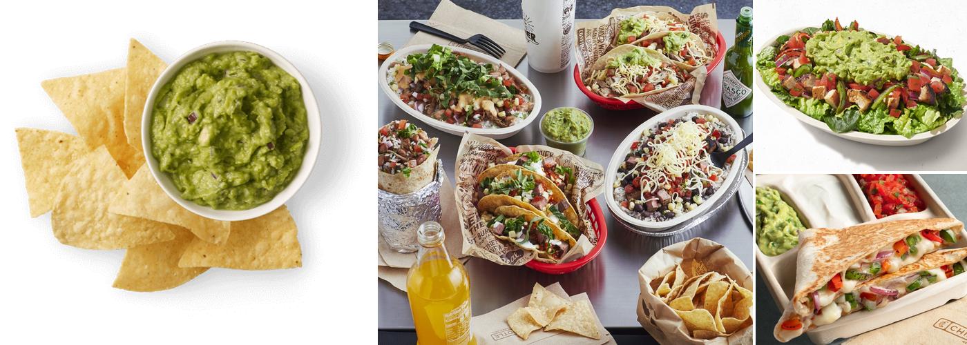 Chipotle Mexican Grill Menu