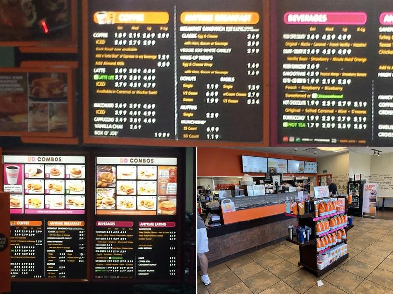 Dunkin' Menu