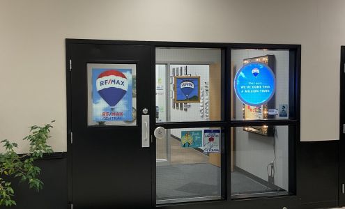 RE/MAX Central Coborn's rear entrance, 315 12th St NE, Little Falls Minnesota 56345