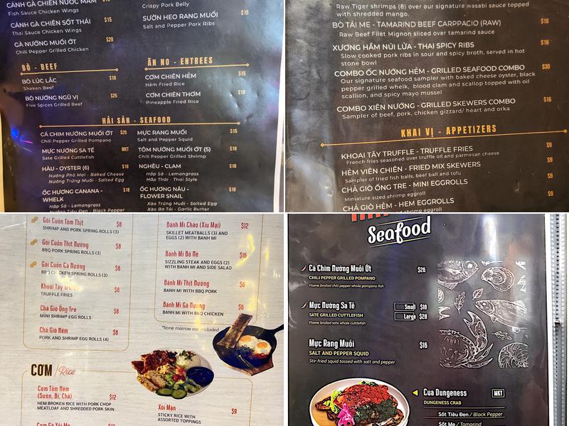 Hẻm Menu