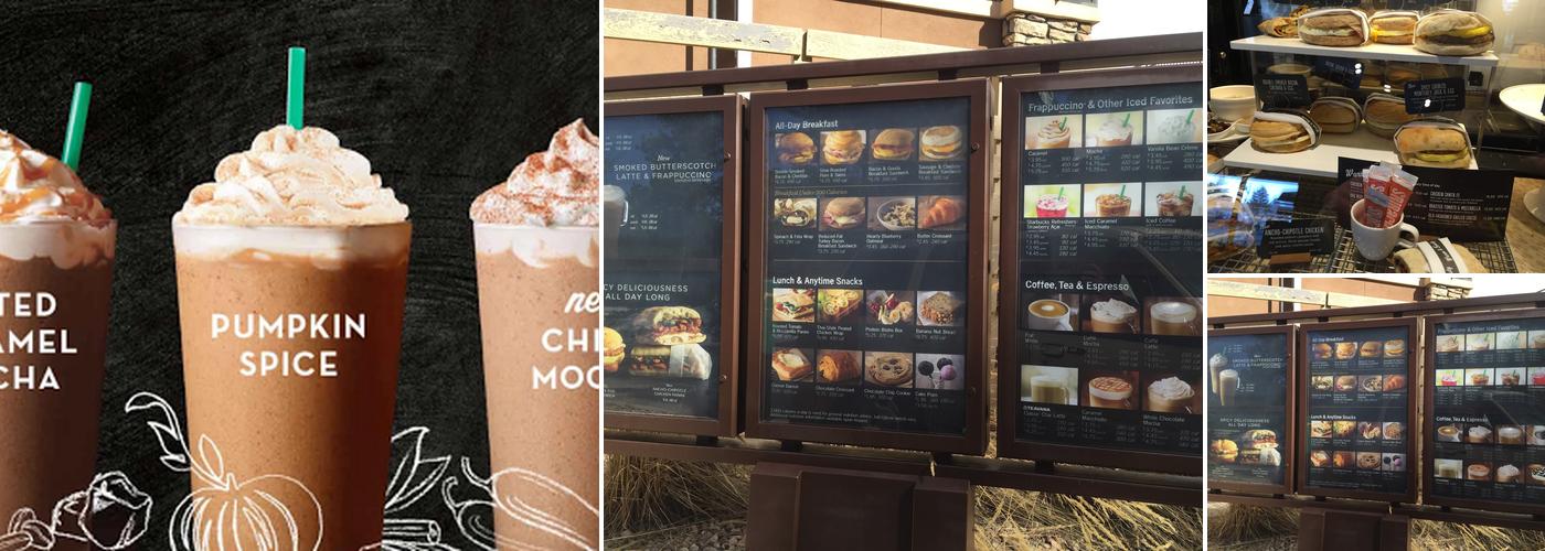 Starbucks Menu