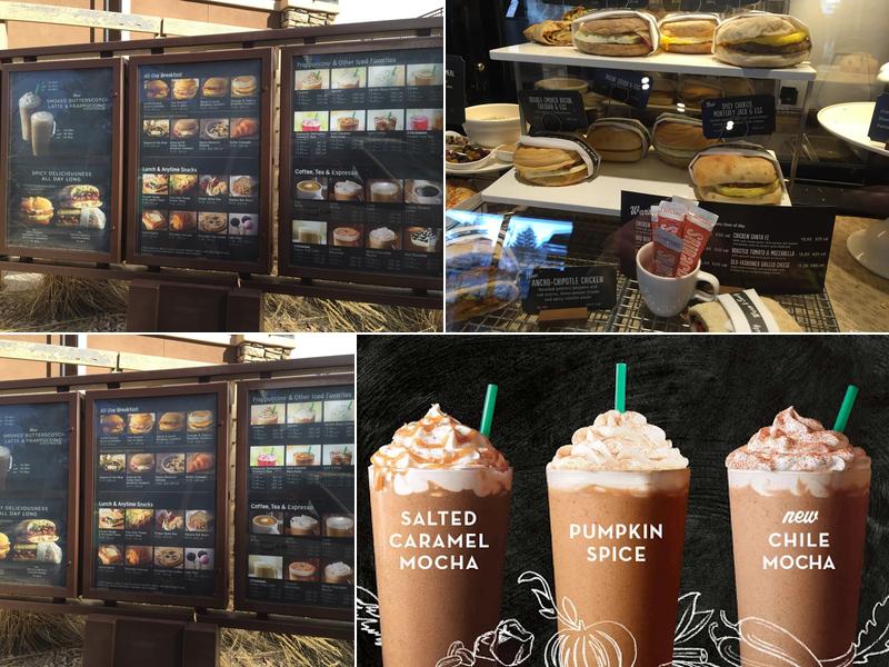 Starbucks Menu