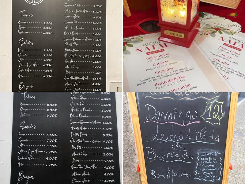 Taberna O Caneco Menu