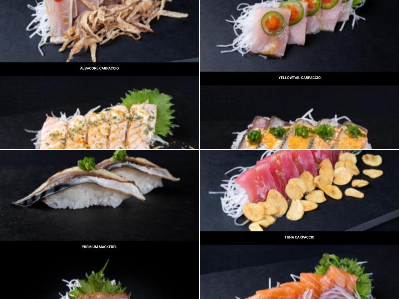 Kan Sushi Menu