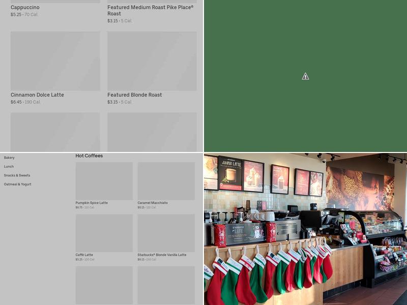 Starbucks Menu