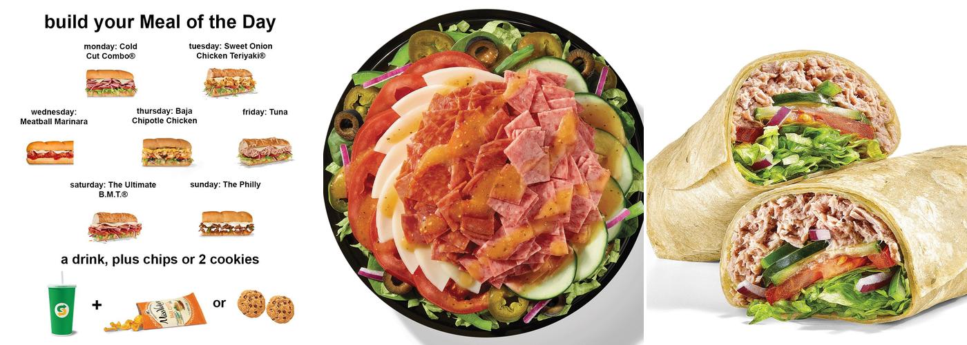 Subway Menu