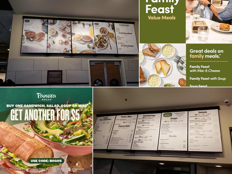 Panera Bread Menu