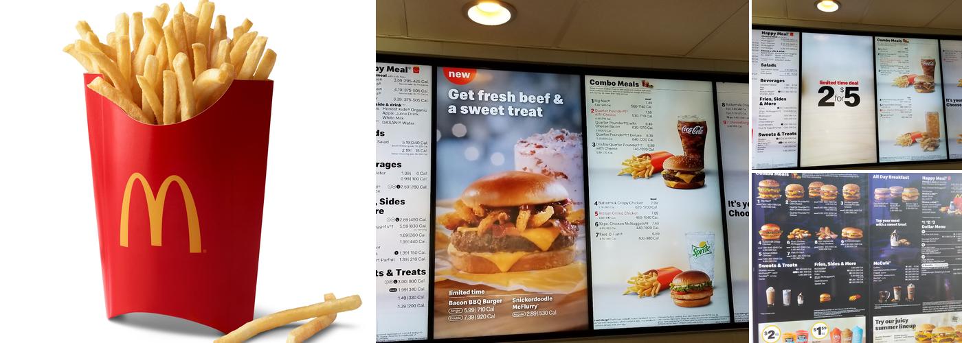 McDonald's Menu