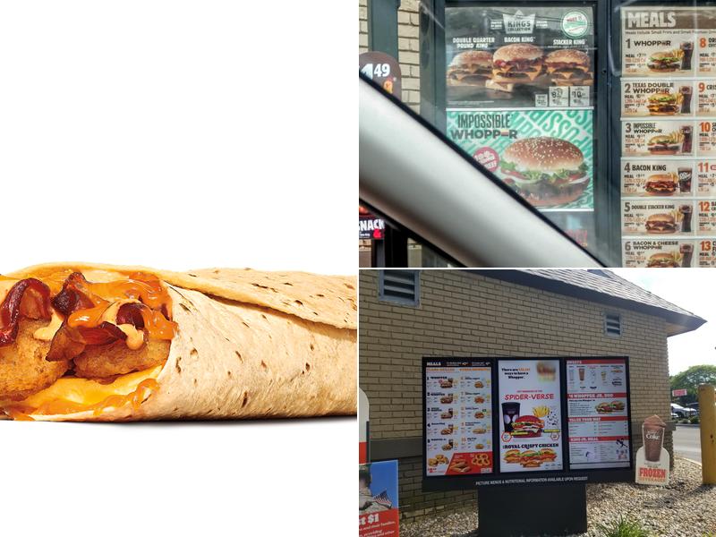 Burger King Menu