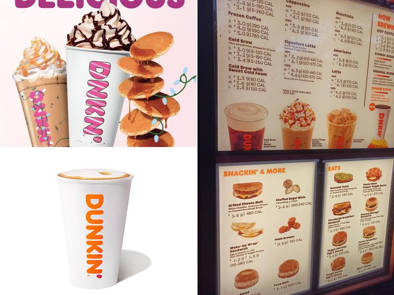 Dunkin' Menu