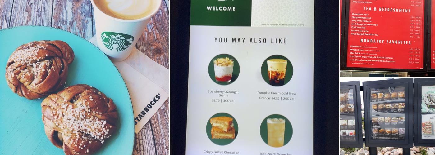 Starbucks Coffee Company Menu