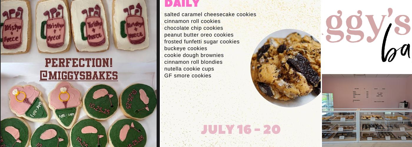 Miggy’s Bakes Menu